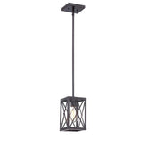 Cordelia Lighting 1-Light Royal Bronze Mini-Pendant - Like New